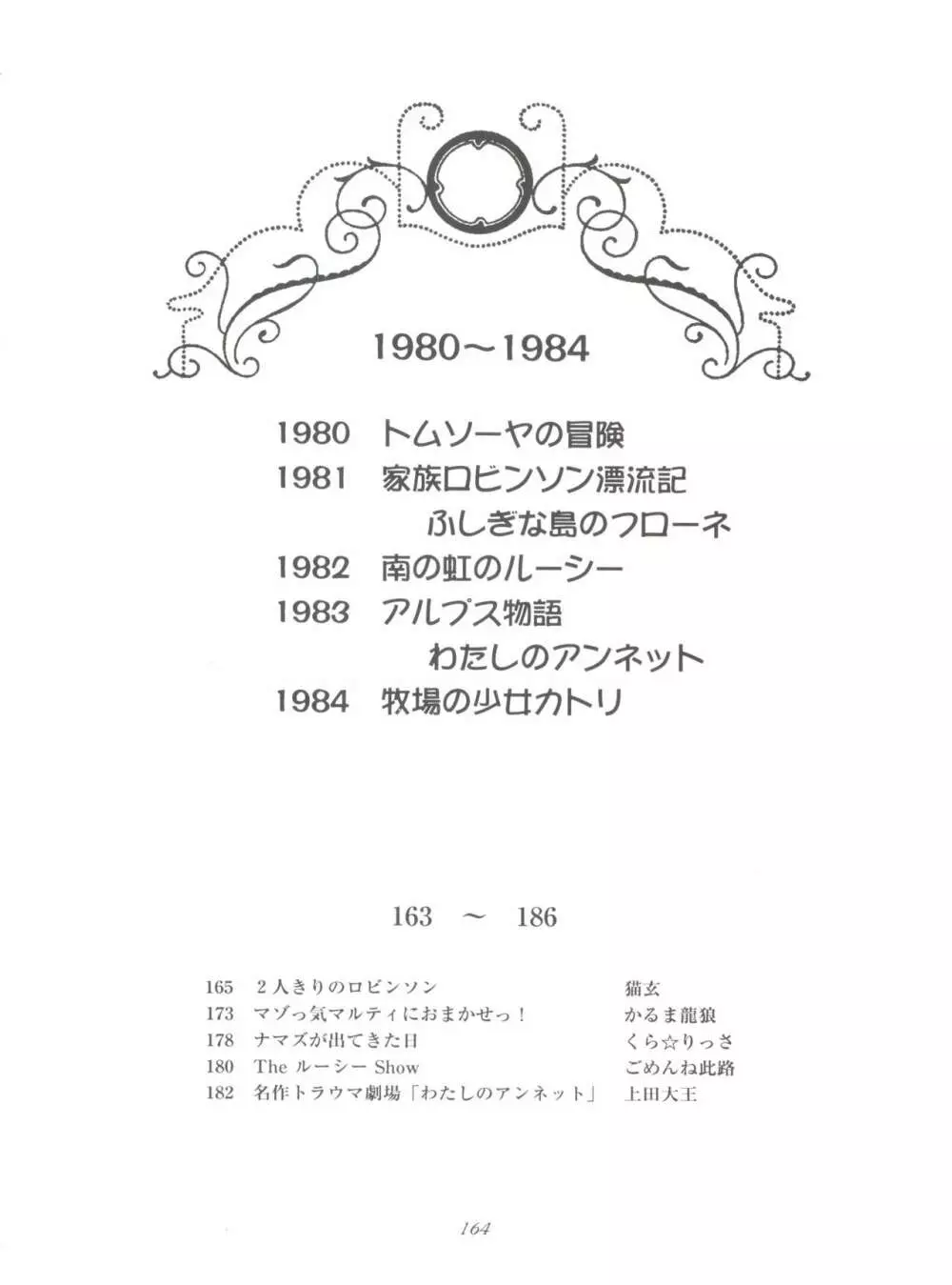 腹腹時計 FINAL CALPIS THEATER 7:30 Page.164