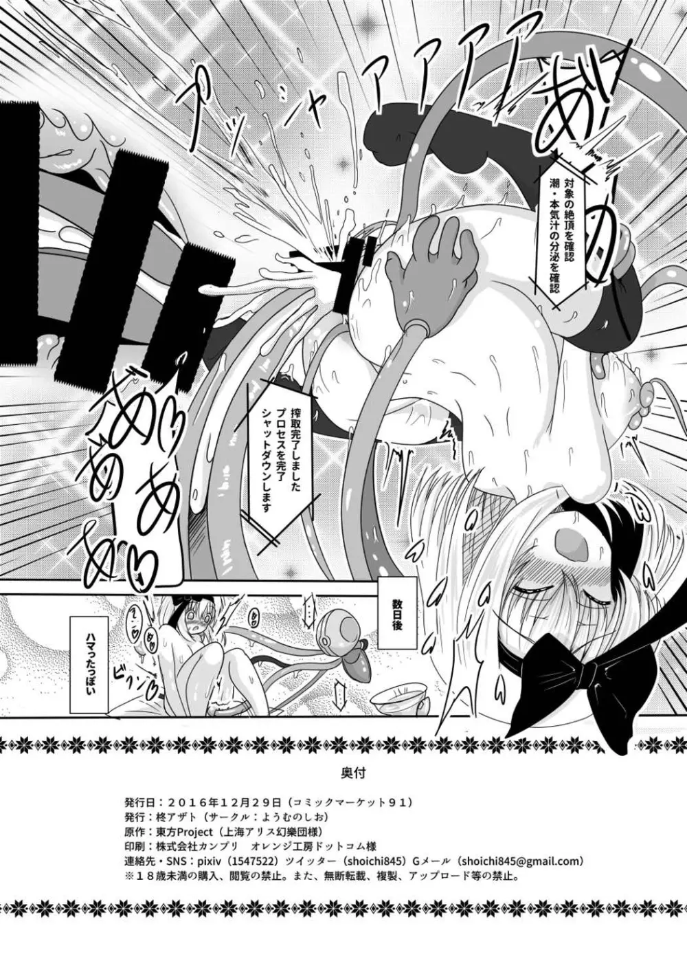妖夢と潮吹き! 2 セルフ編 Page.9