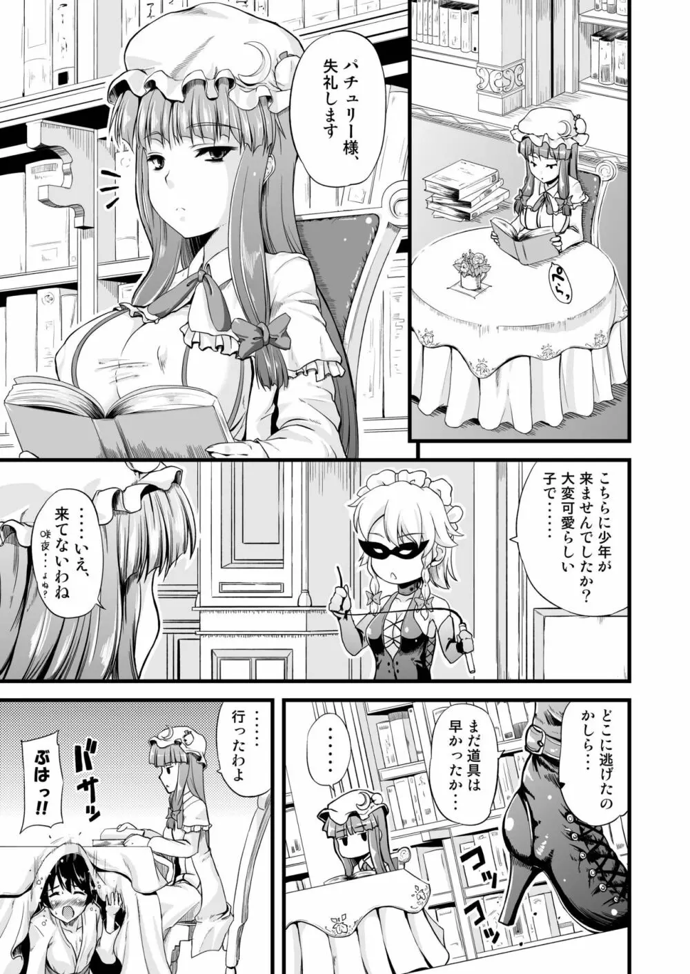 図書館のお姉さんがいじめてあげる。 Page.2