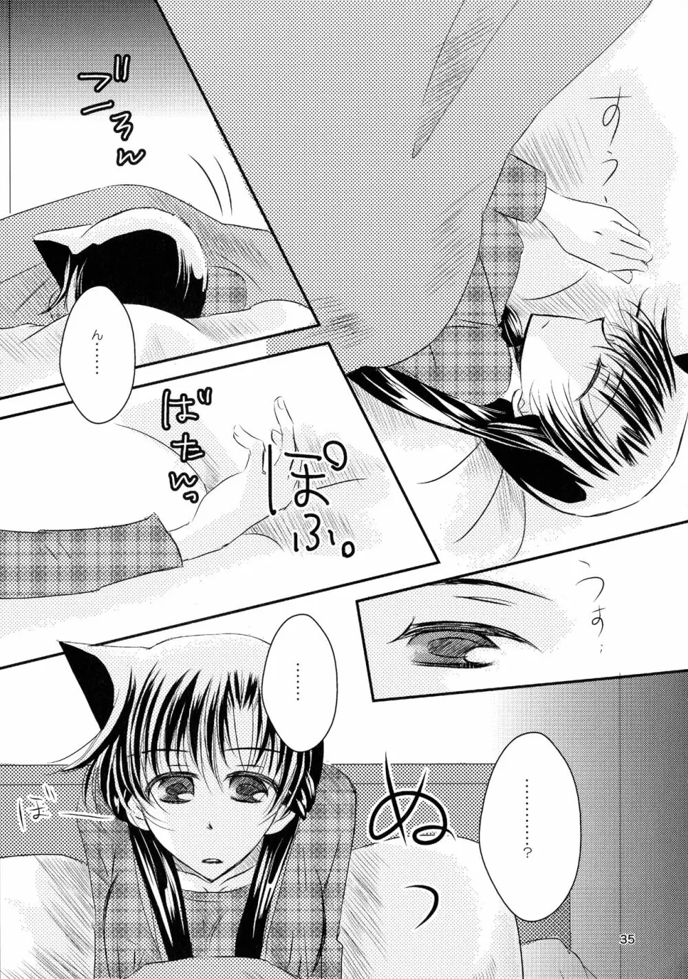 (SPARK11) [T・K・H・K (はやみあや)] MACARON-CHOCOLAT-DOLCE (名探偵コナン) Page.35