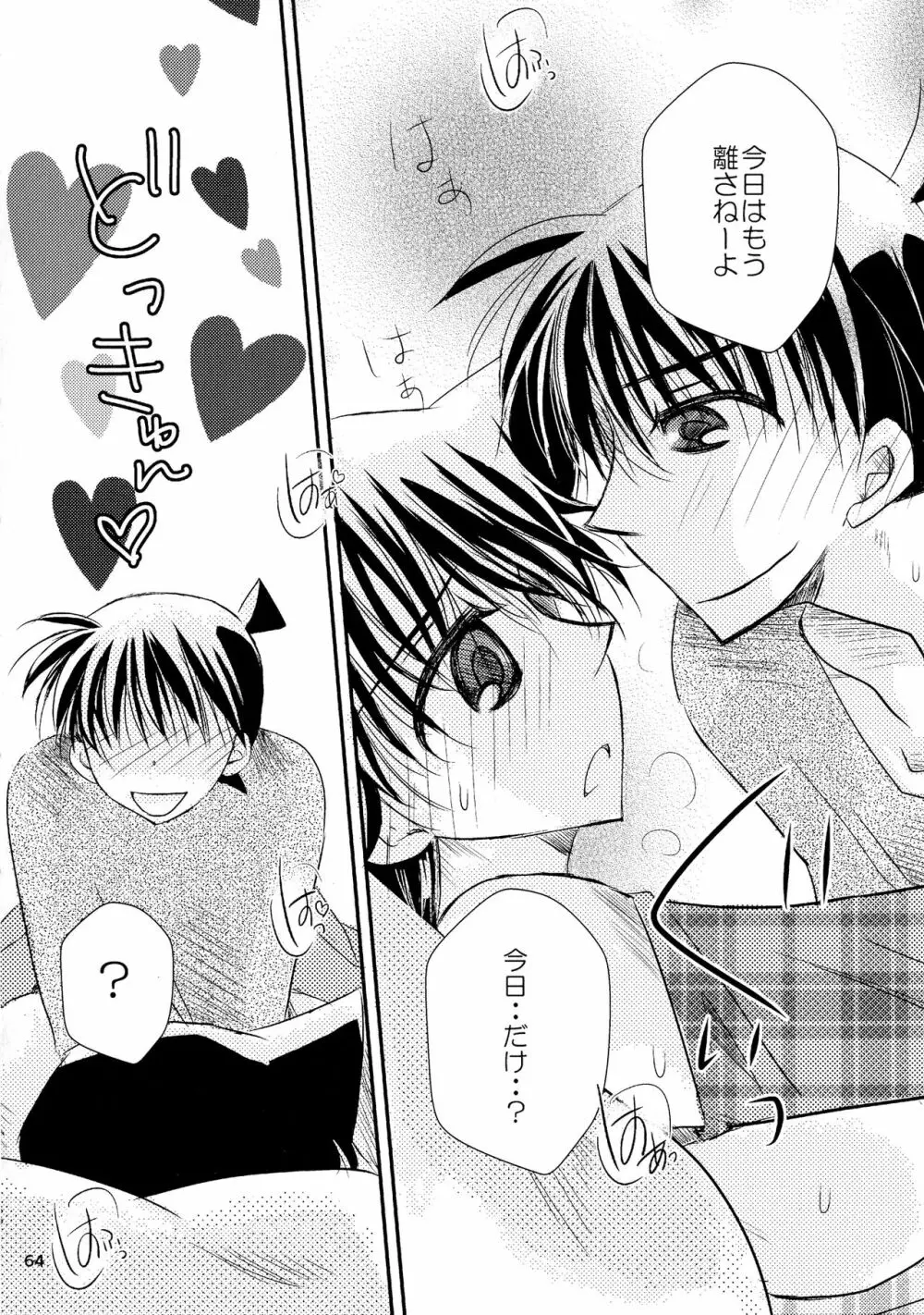 (SPARK11) [T・K・H・K (はやみあや)] MACARON-CHOCOLAT-DOLCE (名探偵コナン) Page.64