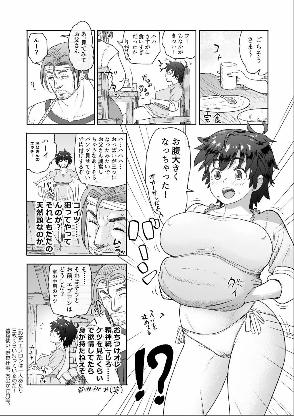だって男はケダモノだもの！1.1話 やっぱりがまんできない父の獣・欲 Page.7