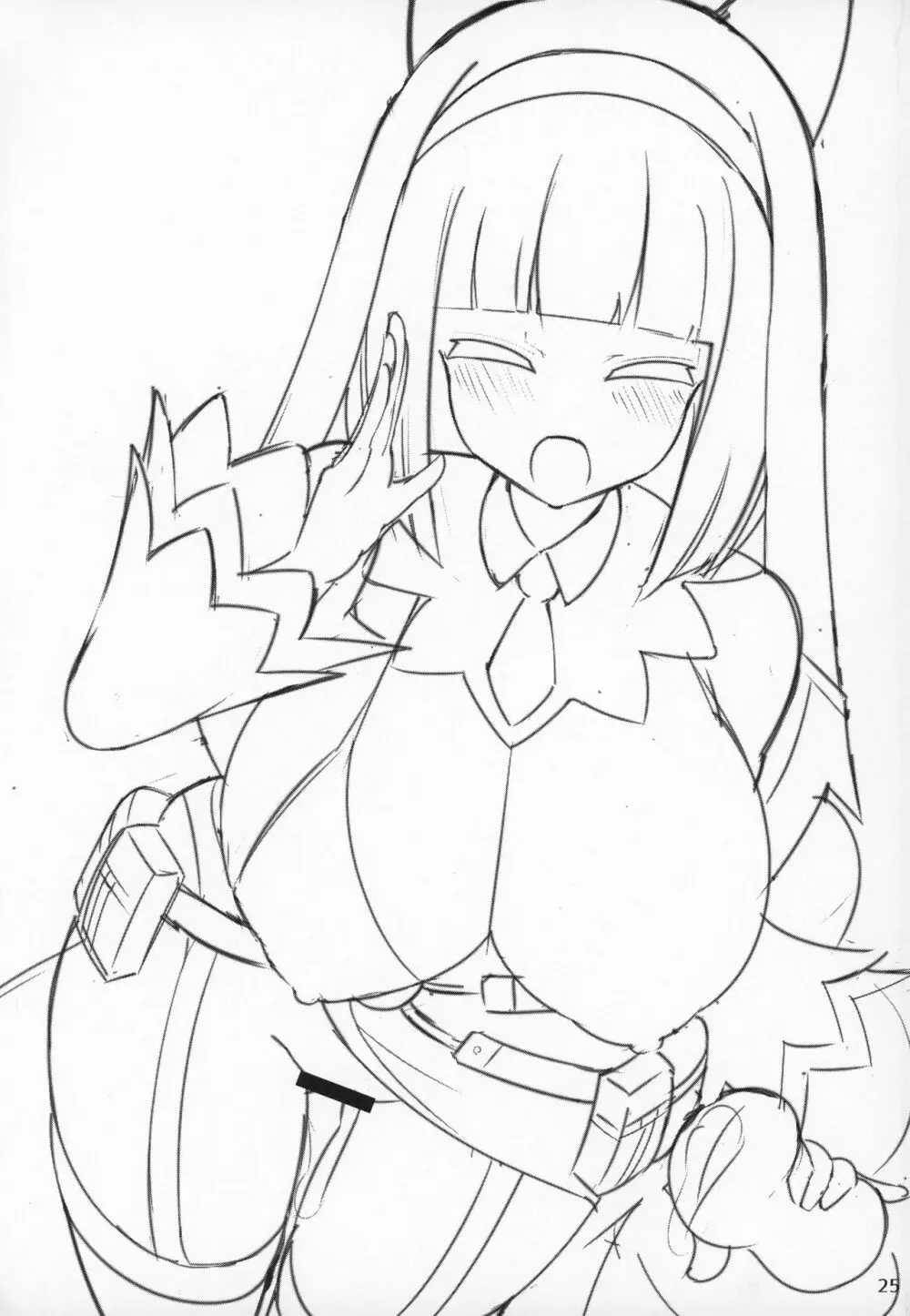 爆乳糸目シスターおねショタ修練録 Page.24
