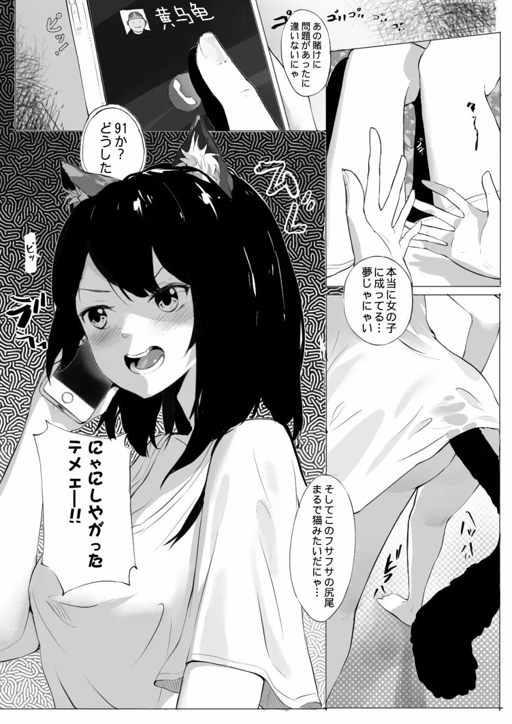 拱火天王孫*峰 中年男性ｘ強制にゃん化 Page.4