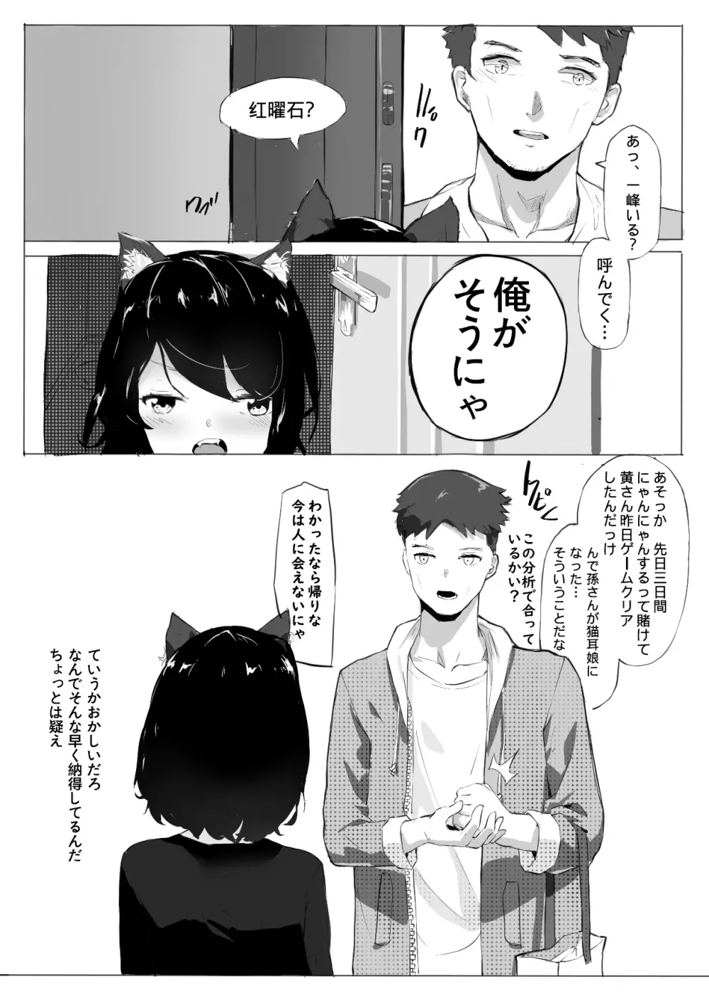 拱火天王孫*峰 中年男性ｘ強制にゃん化 Page.9