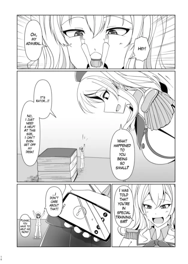 縮小提督には練習が必要!? Page.48