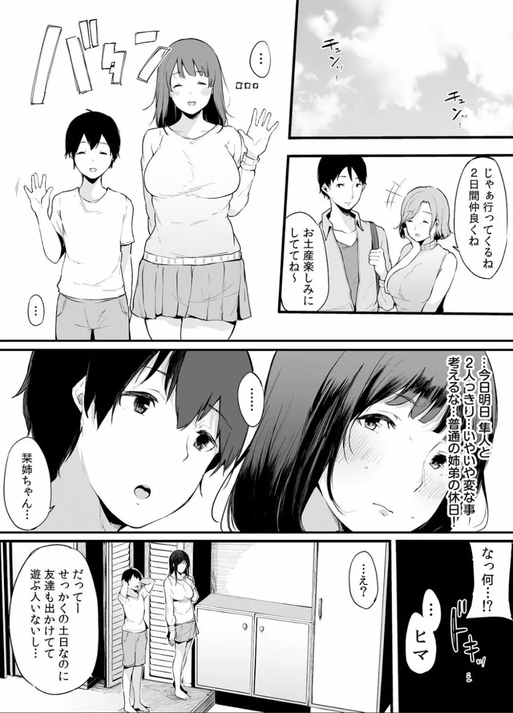弟にエロ漫画と同じ事をされちゃうお姉ちゃんの話 2 Page.6