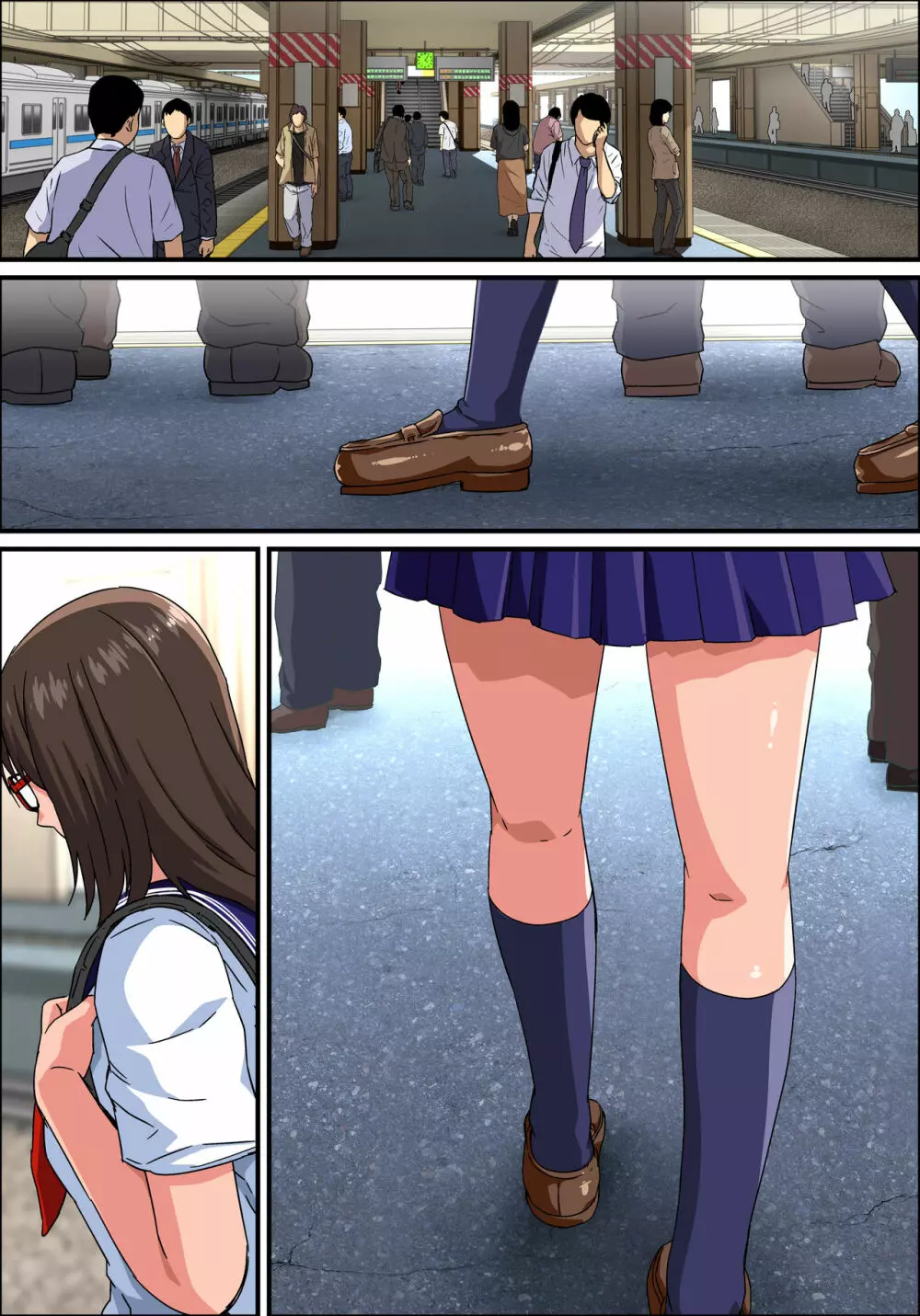 JK炎上～謝罪セックス生配信～痴漢男の復讐の餌食にされるネットの姫 Page.165