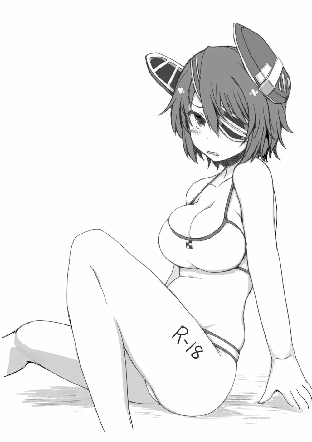 天龍&浜風 えっちならくがき本 夏の思い出艦詰め Page.2