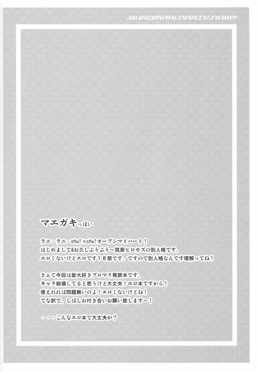 ブロマリパーティNOW!! Page.3