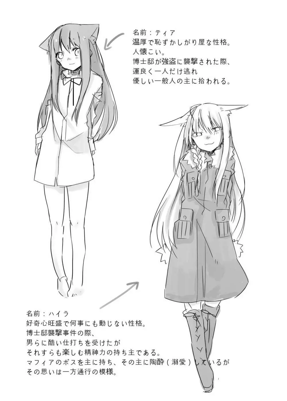 ネコ耳落書き本 Page.3