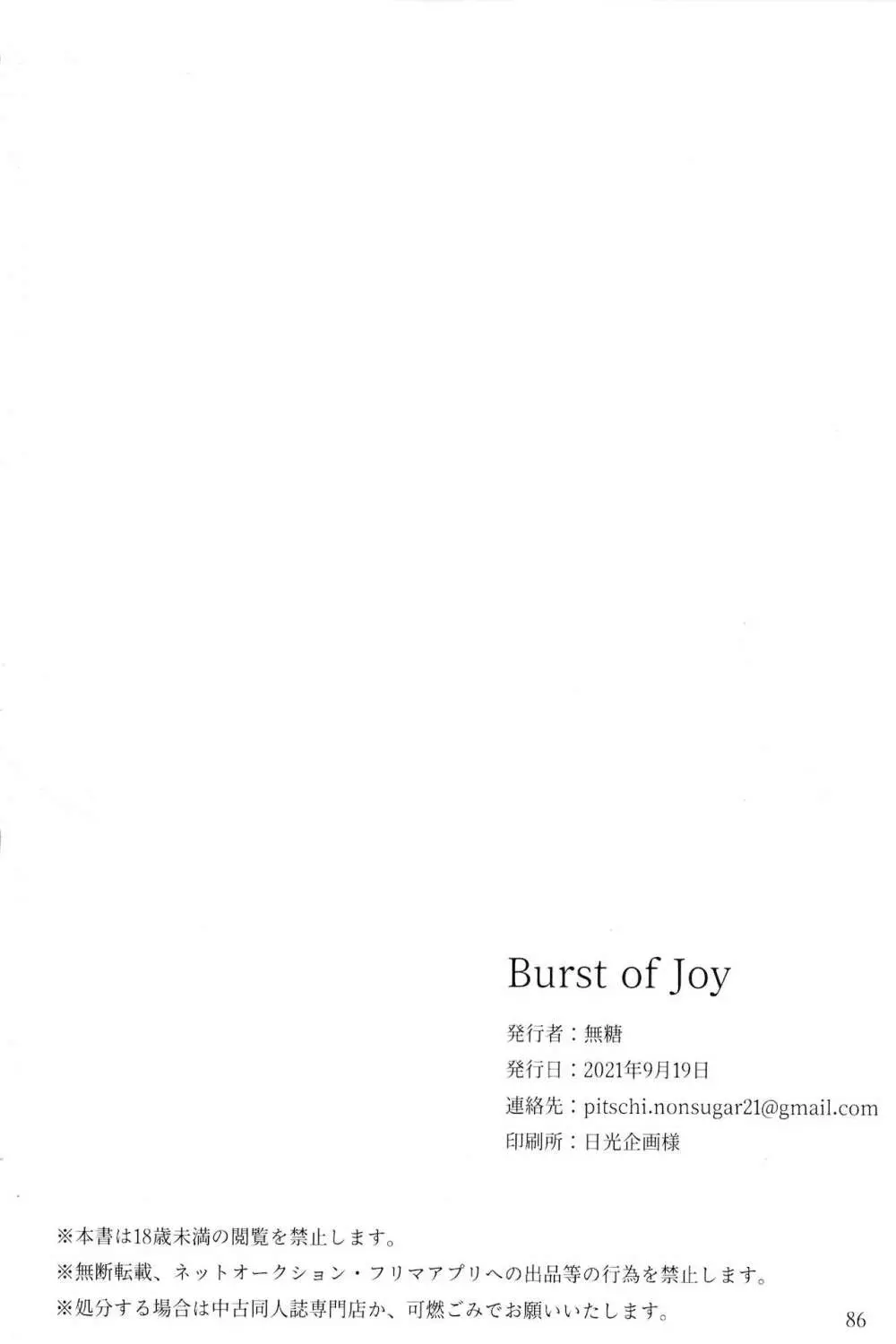 Burst of Joy Page.18
