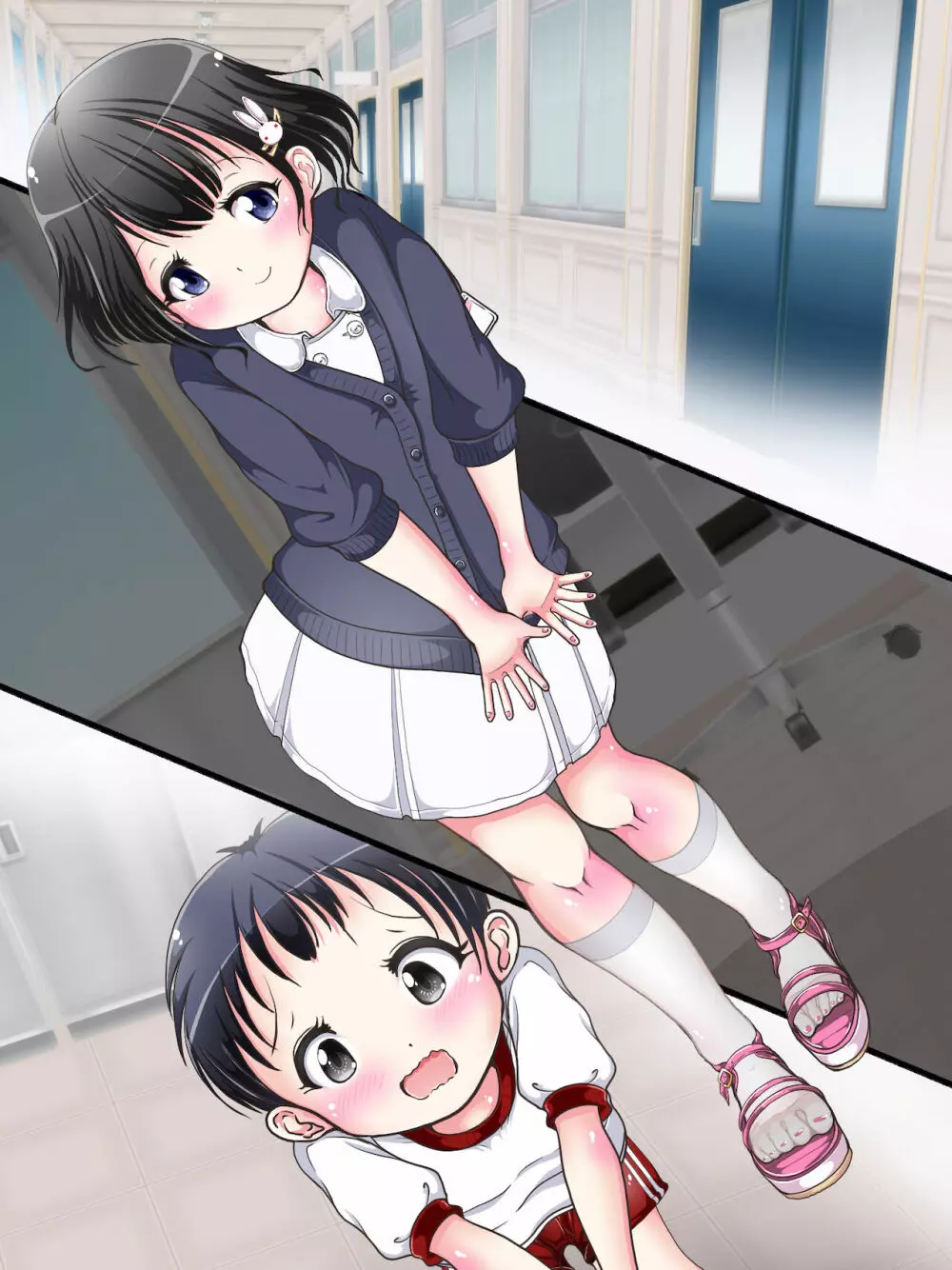 おねショタ足コキ性教育！？ナースの足コキ射精指導 Page.152