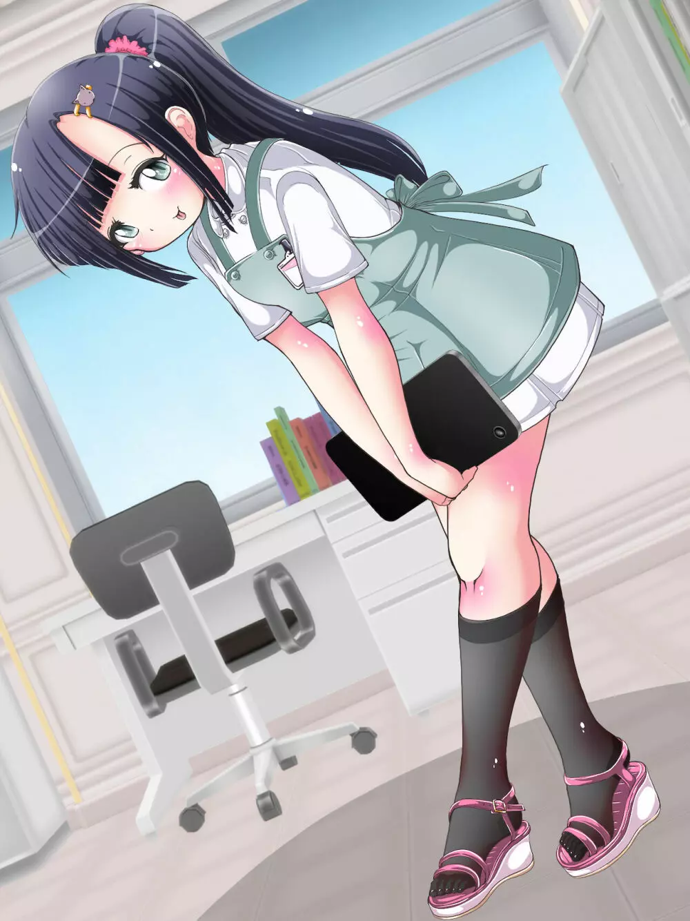 おねショタ足コキ性教育！？ナースの足コキ射精指導 Page.373