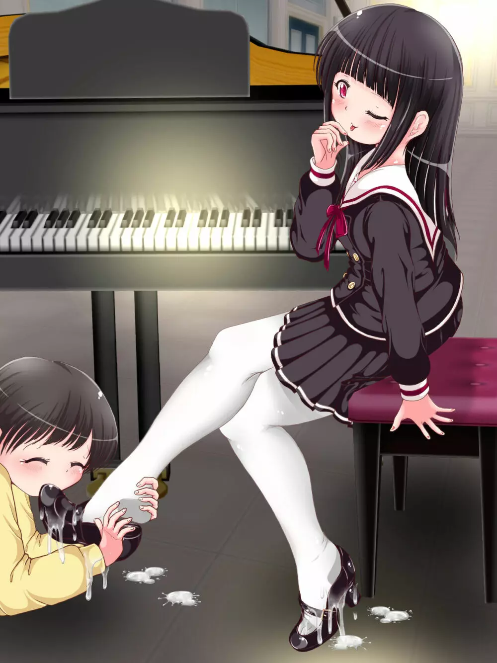女学生の踏み踏み教育！？ タイツ＆ニーソ祭 Page.263