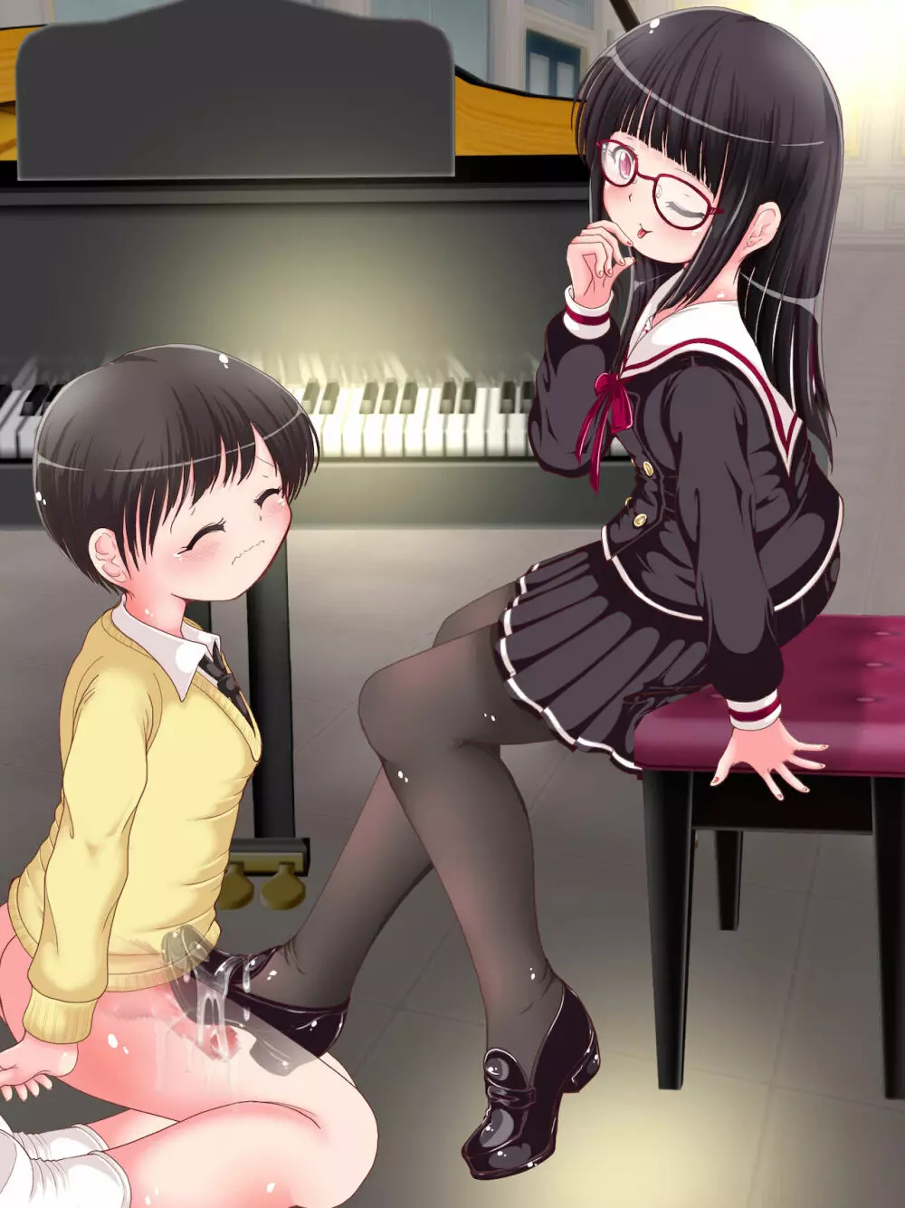 女学生の踏み踏み教育！？ タイツ＆ニーソ祭 Page.59