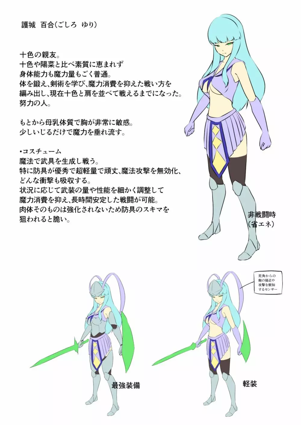 ウチの子がえっちな敵と戦って敗北する話 3 Page.55