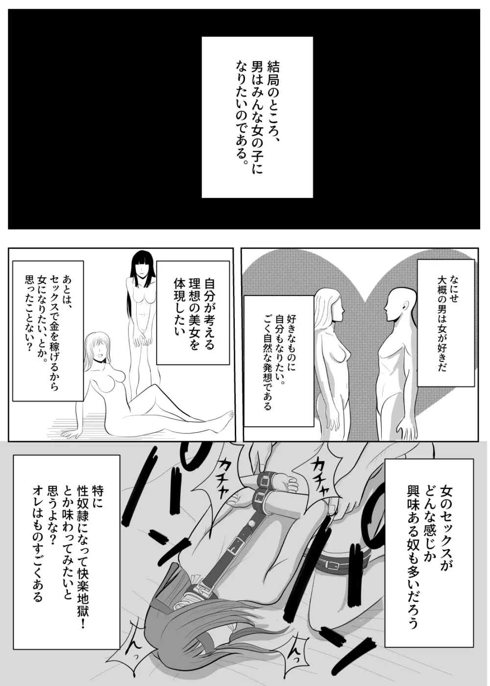 TSをする。性奴隷になる。 Page.2