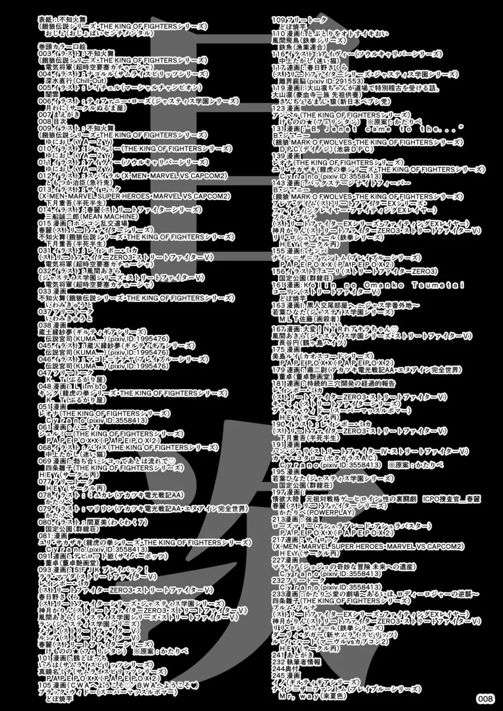 平成対戦格ゲー輪姦乱交プレイバック~おかわり10先!!~ Page.8