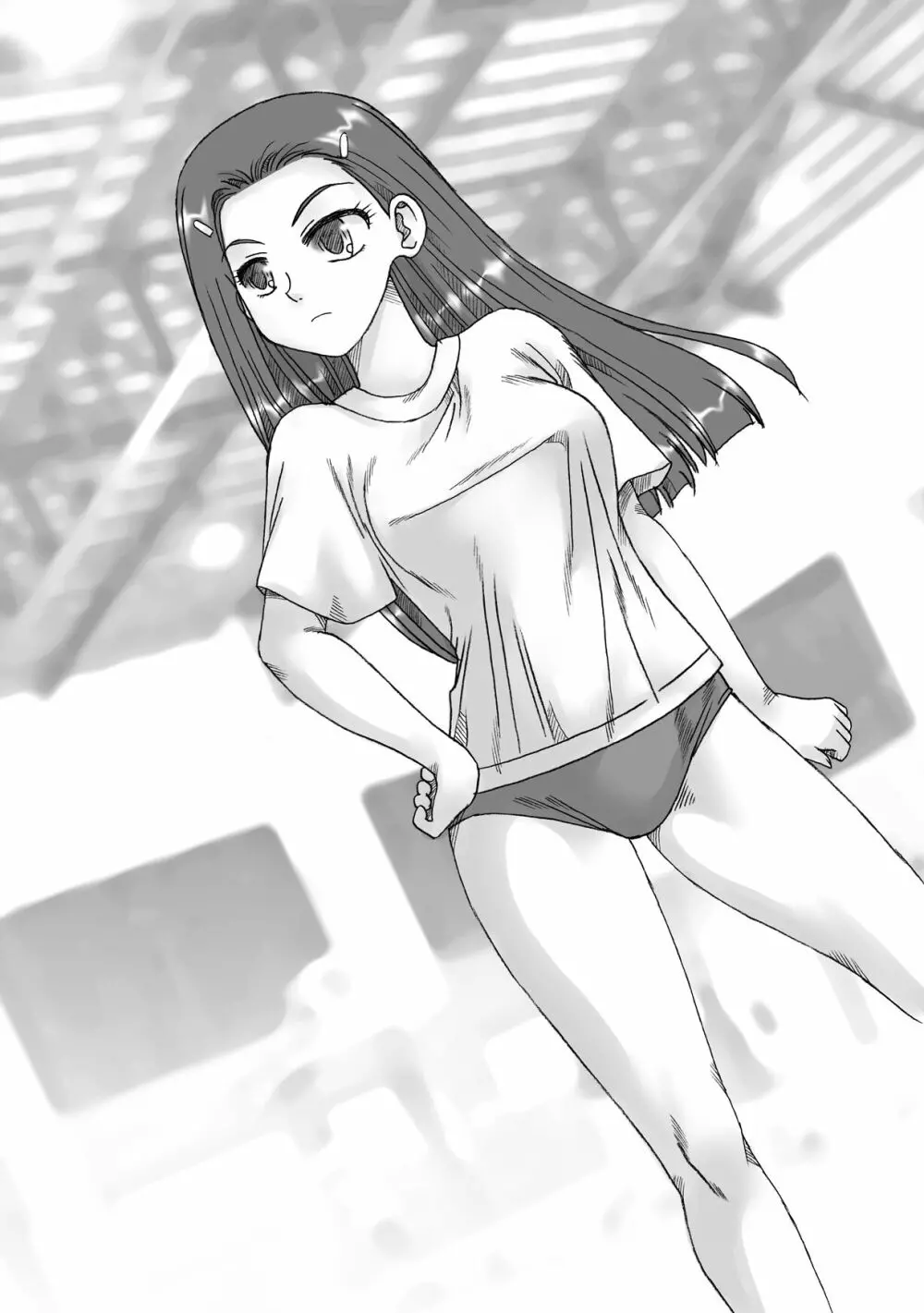 お嬢様女子高生瑞穂、学校の敷地内で Page.14