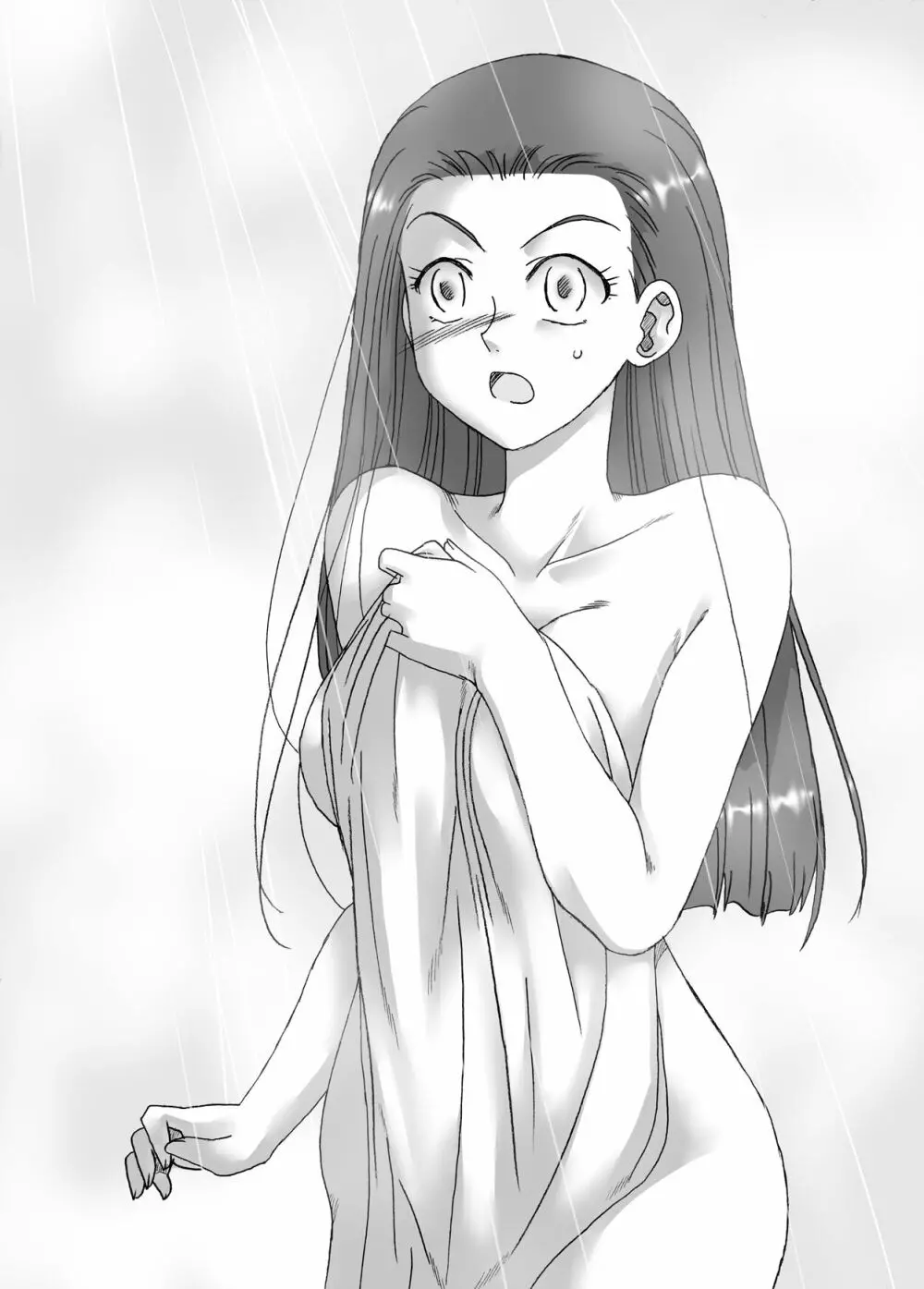 お嬢様女子高生瑞穂、学校の敷地内で Page.18