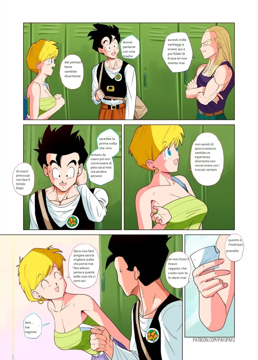 pafu pafu la prima volta di gohan Page.3