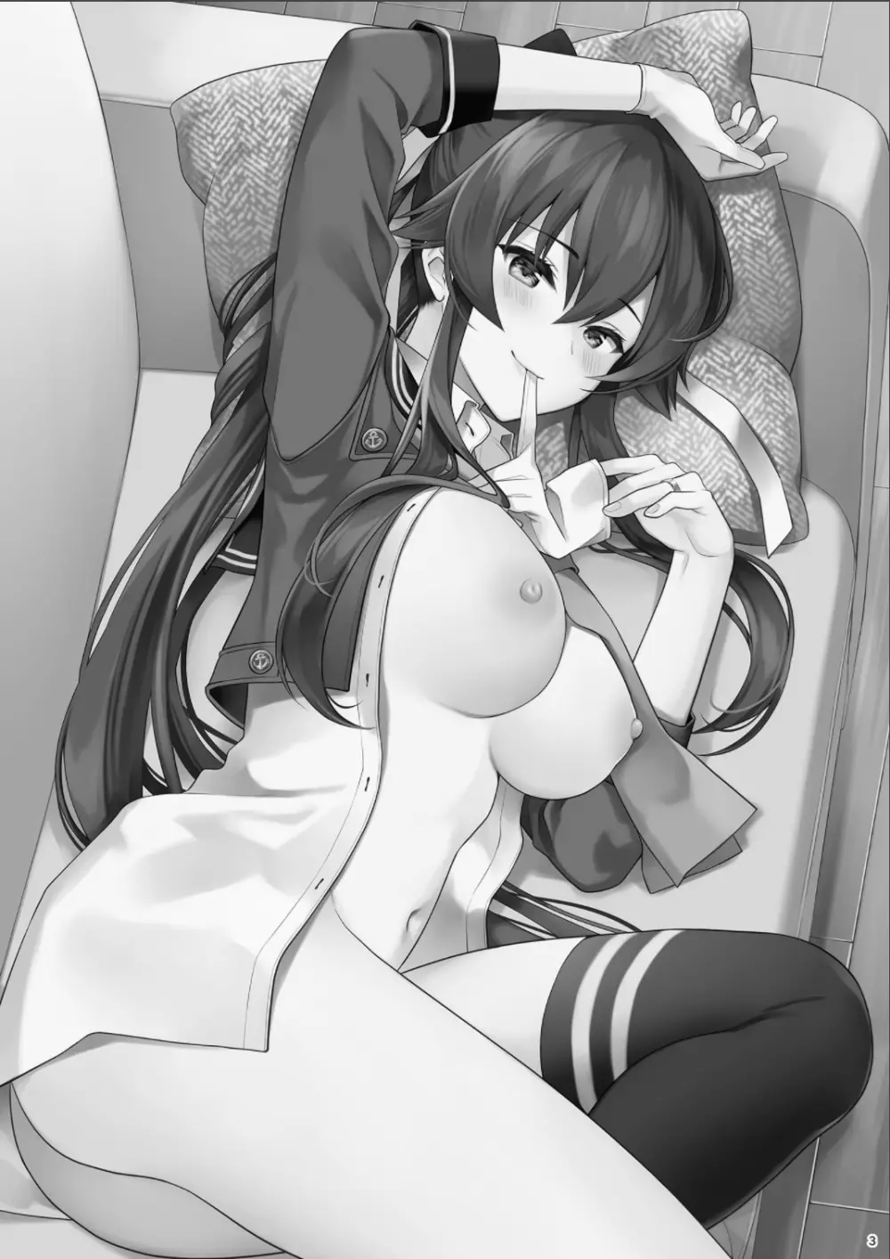 (C100) [Rosapersica (一ノ宮)] ヨルヤハギ -14- 最愛の最新鋭、改二になる (艦隊これくしょん -艦これ-) Page.3