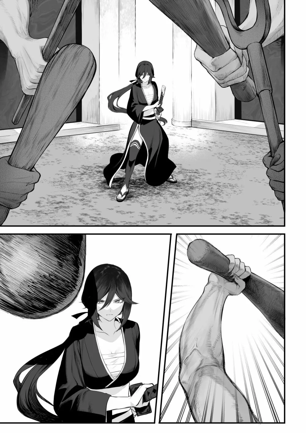 戦乙女といくさごと！～女侍編～ Page.55
