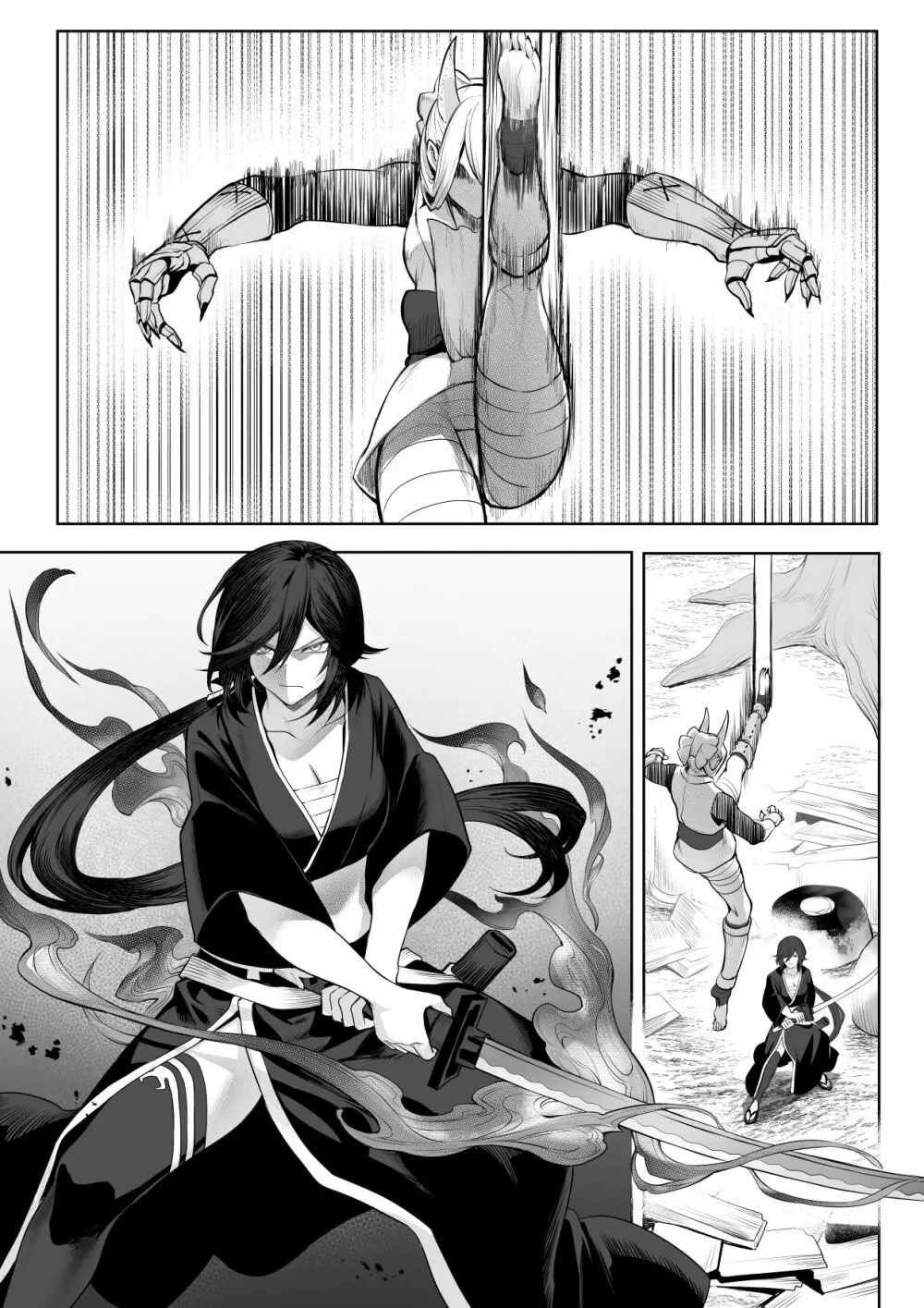 戦乙女といくさごと！～女侍編～ Page.67