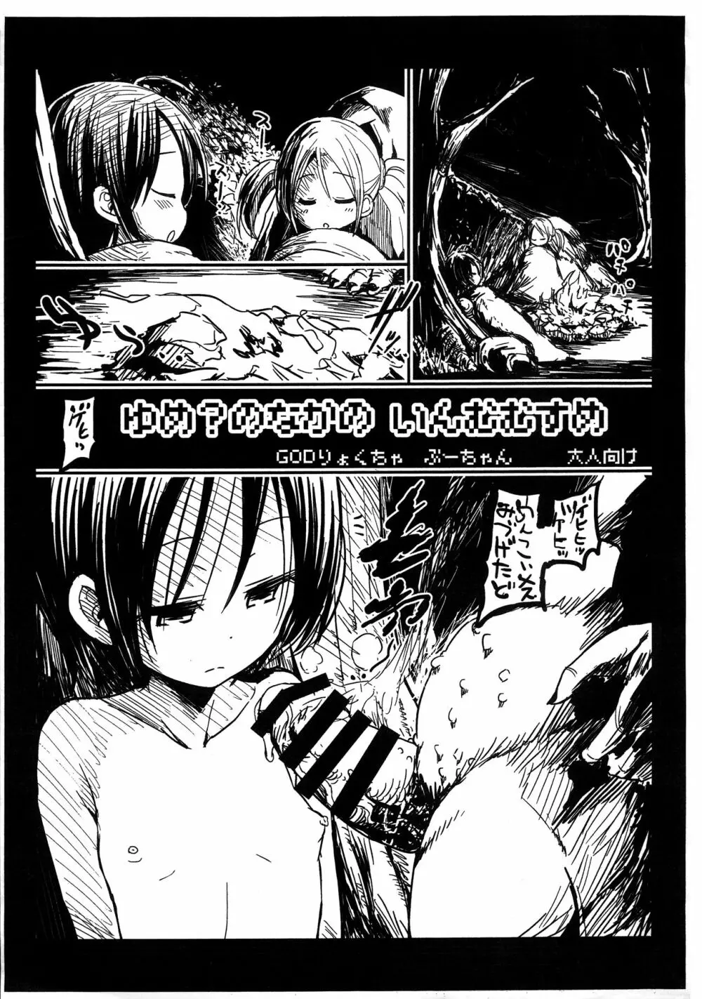 ゆめ?のなかの いんむむすめ