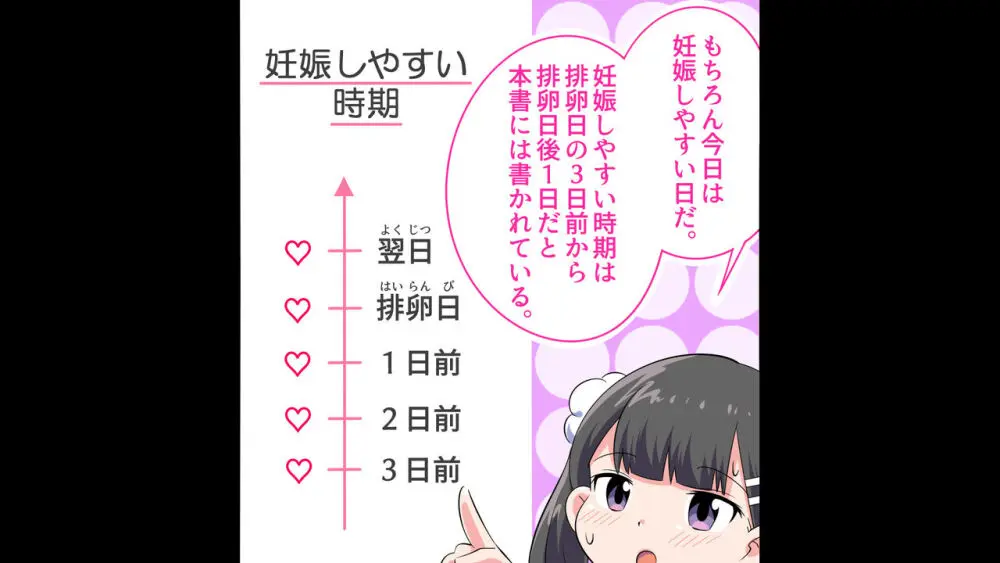 フェルミエロ漫画入学【赤ちゃんをつくる本】子作り実習するぞ Page.46