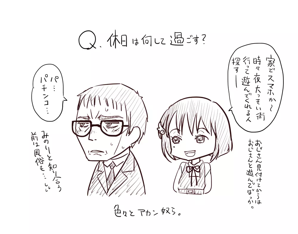 おじさんと少女の歳の差漫画② Page.47