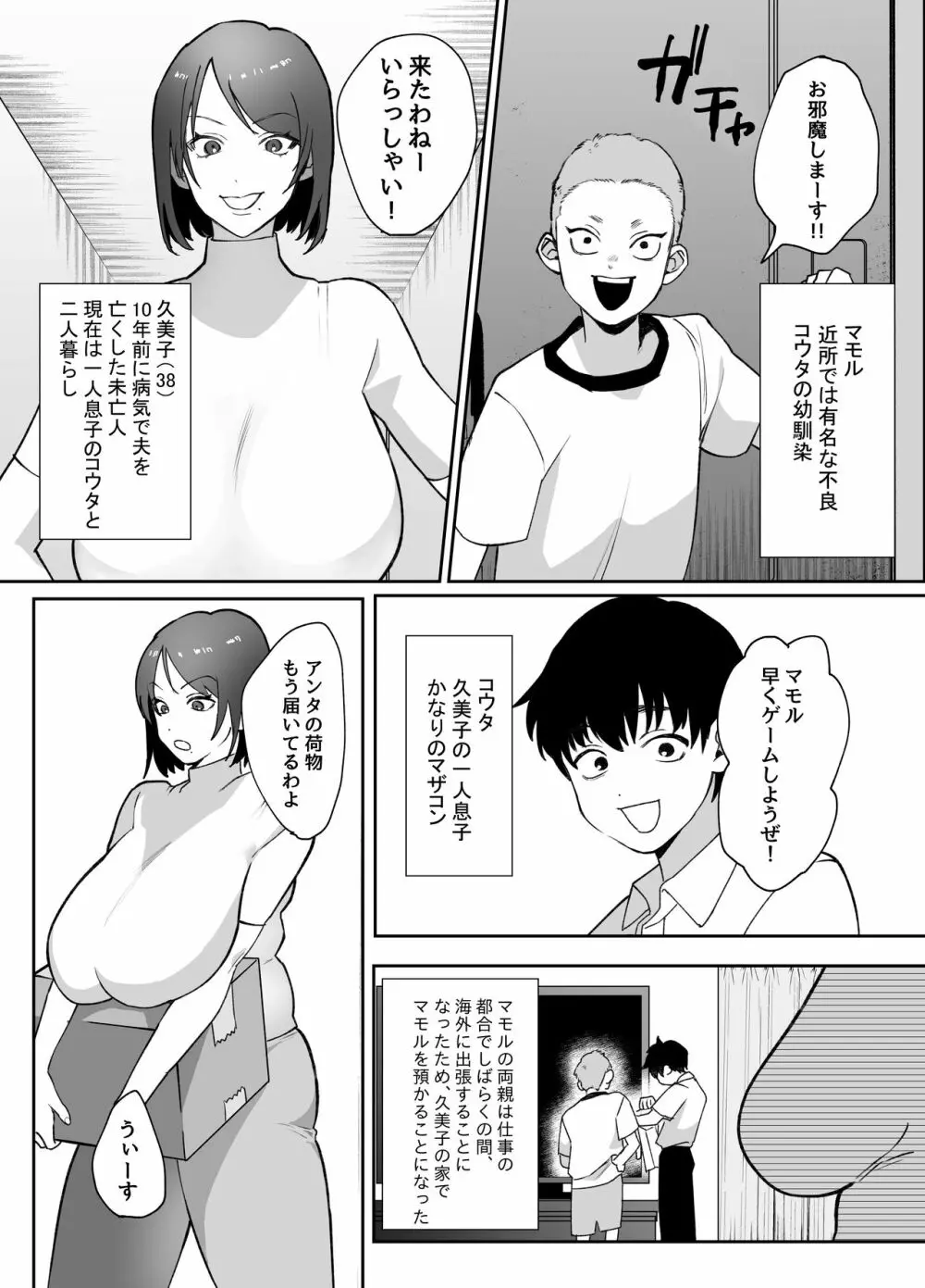 母さんが友達とセックスしていた件 Page.2