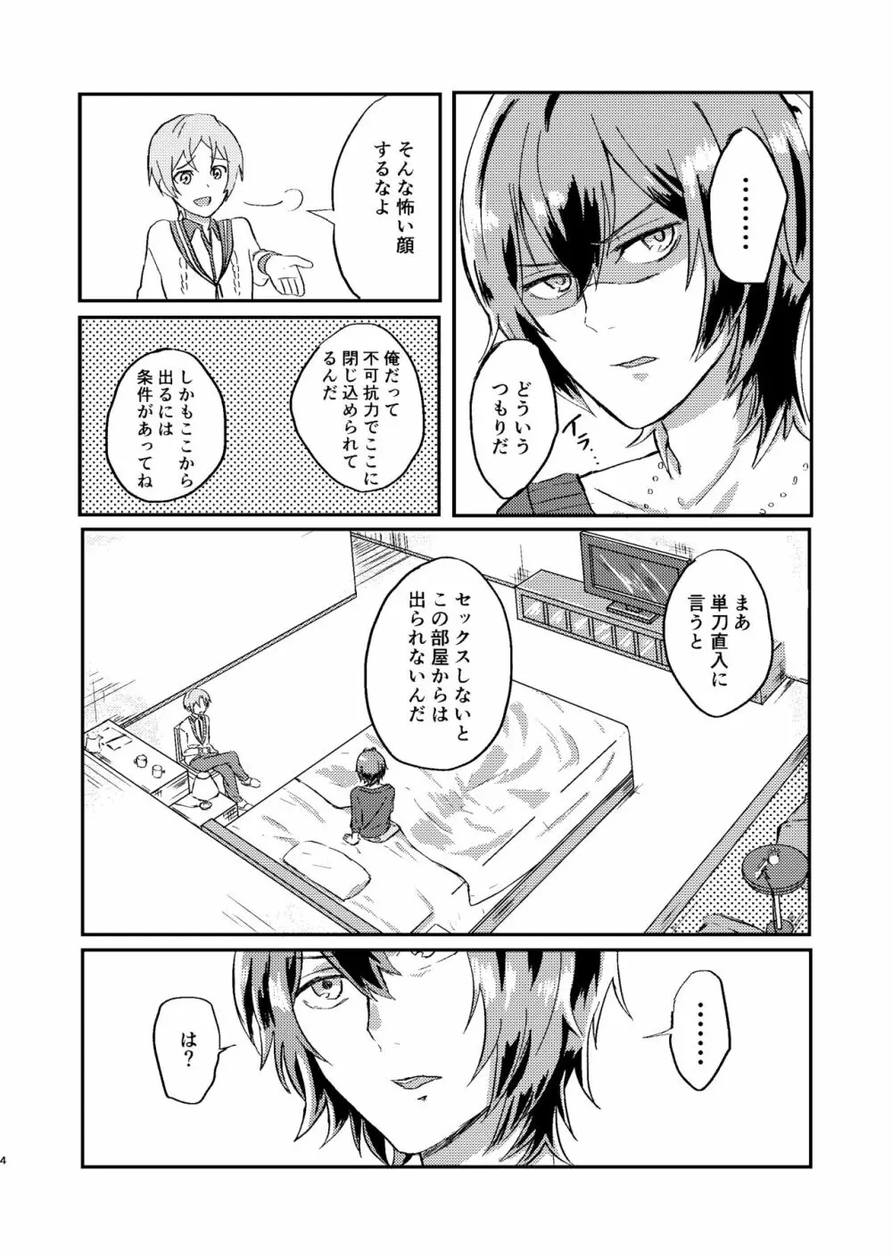 お前は嘘つきだから Page.3