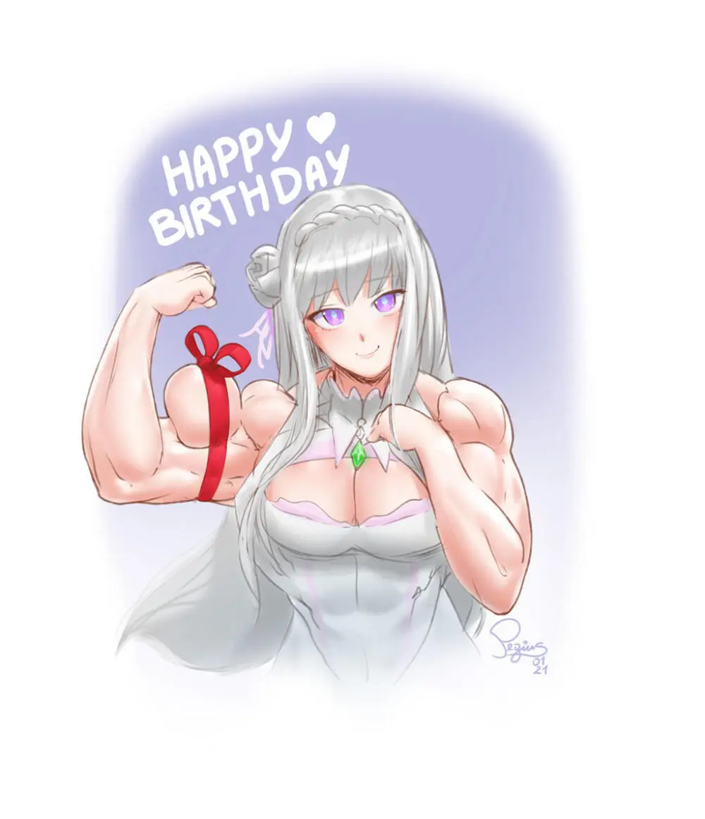 anime muscle girl collection Page.105