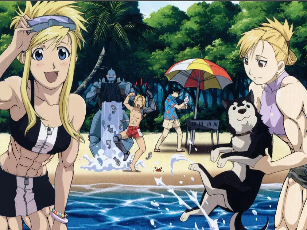 anime muscle girl collection Page.109