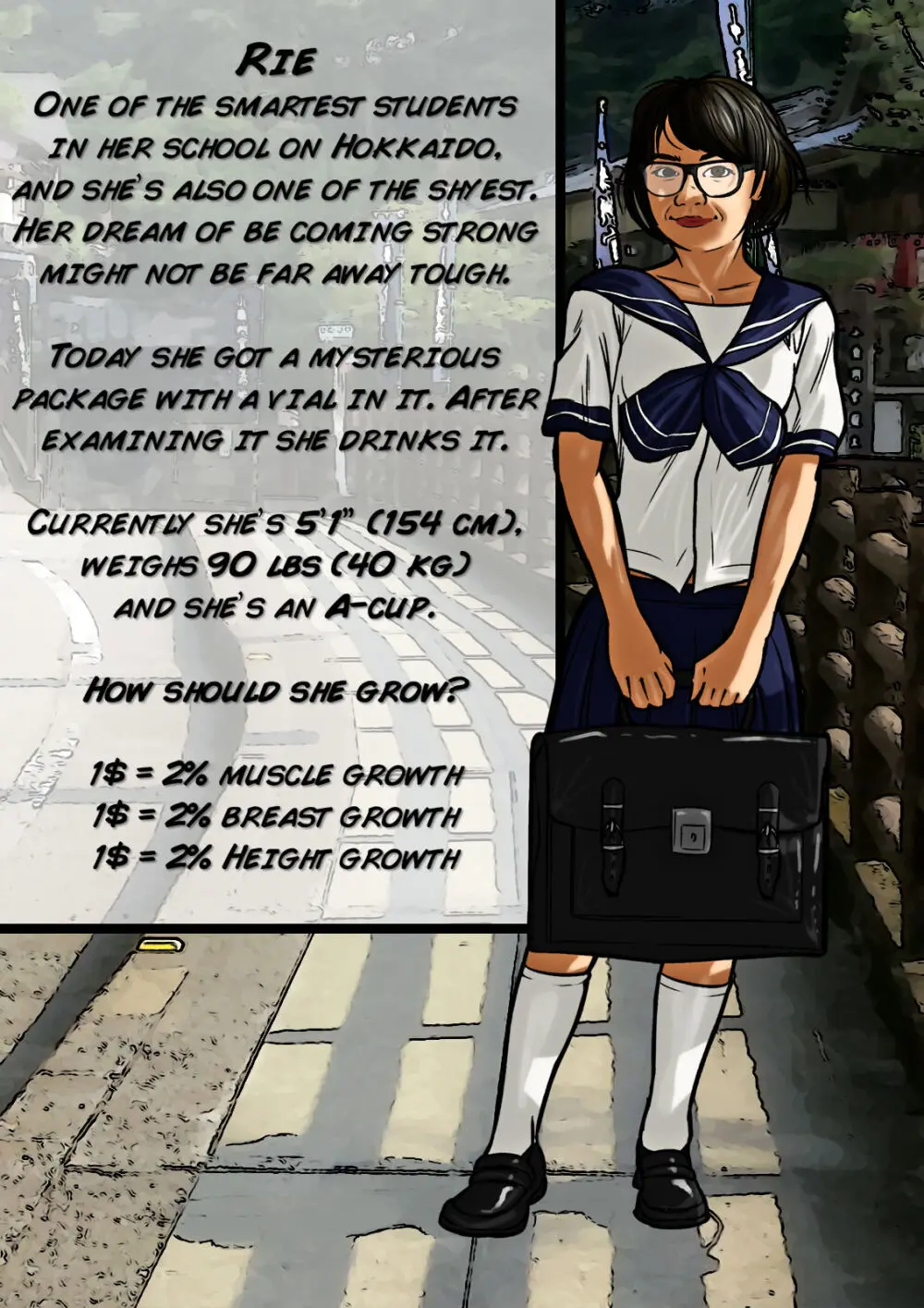 anime muscle girl collection Page.111