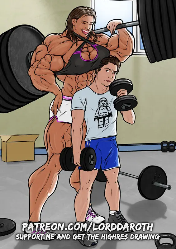 anime muscle girl collection Page.12