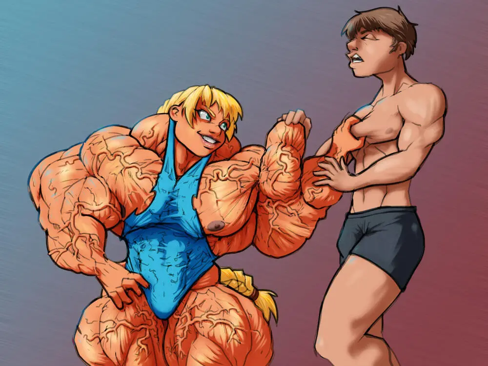 anime muscle girl collection Page.128