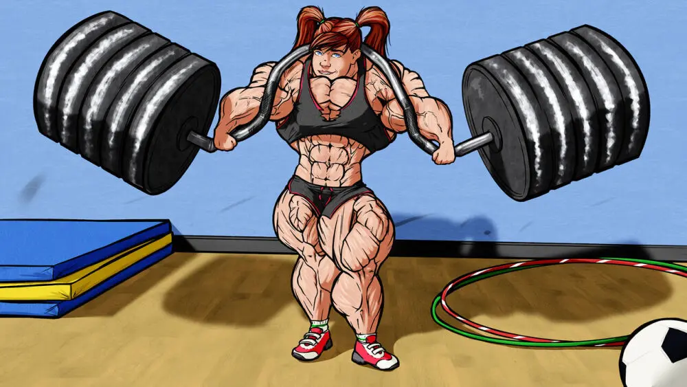 anime muscle girl collection Page.14
