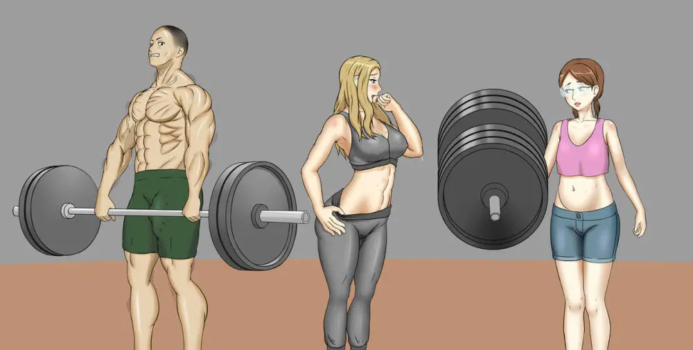 anime muscle girl collection Page.144