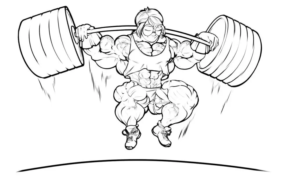 anime muscle girl collection Page.149