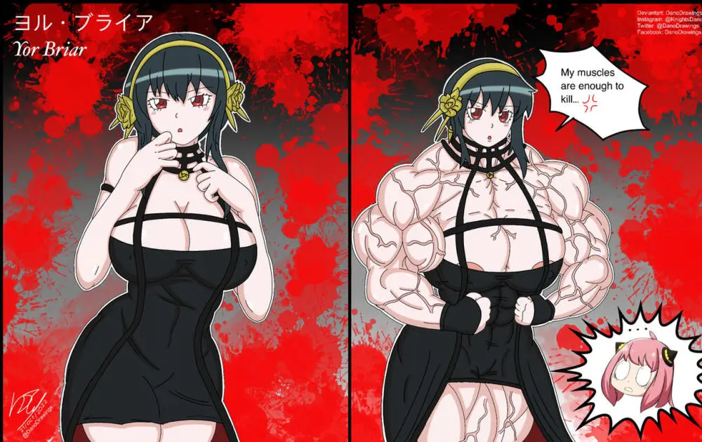 anime muscle girl collection Page.158