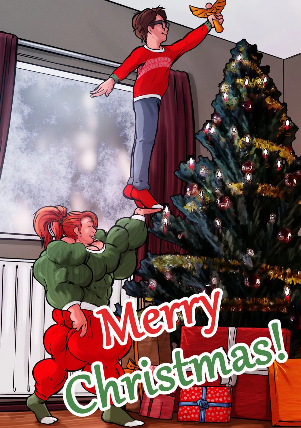 anime muscle girl collection Page.28