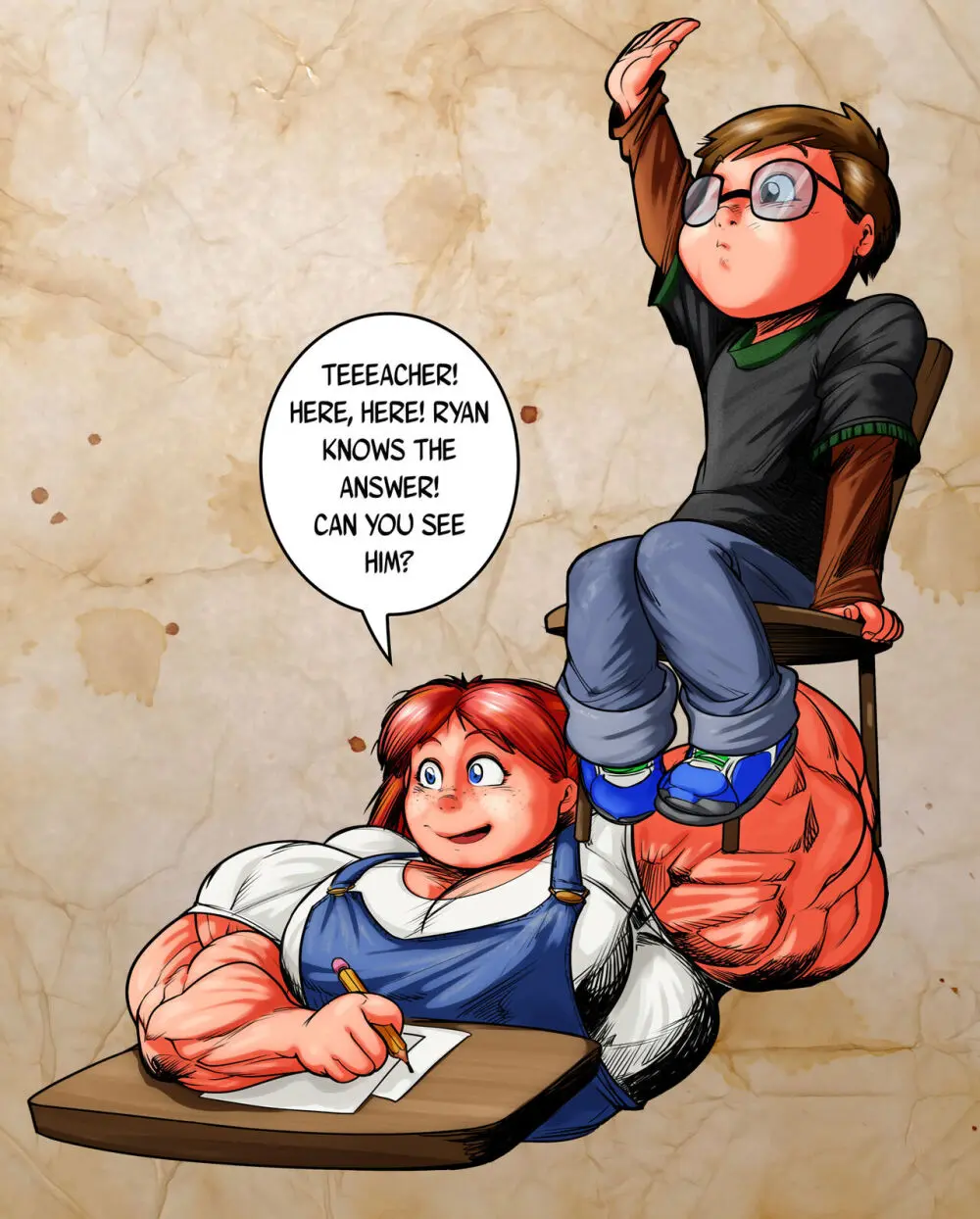 anime muscle girl collection Page.31