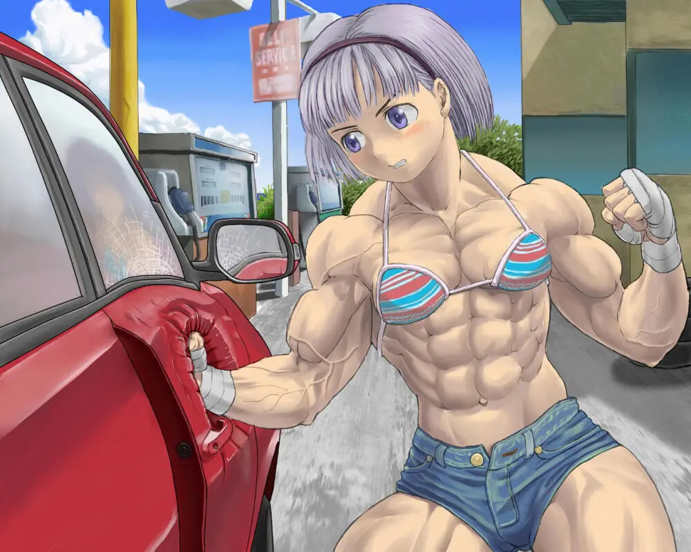 anime muscle girl collection Page.37