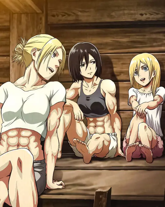 anime muscle girl collection Page.68