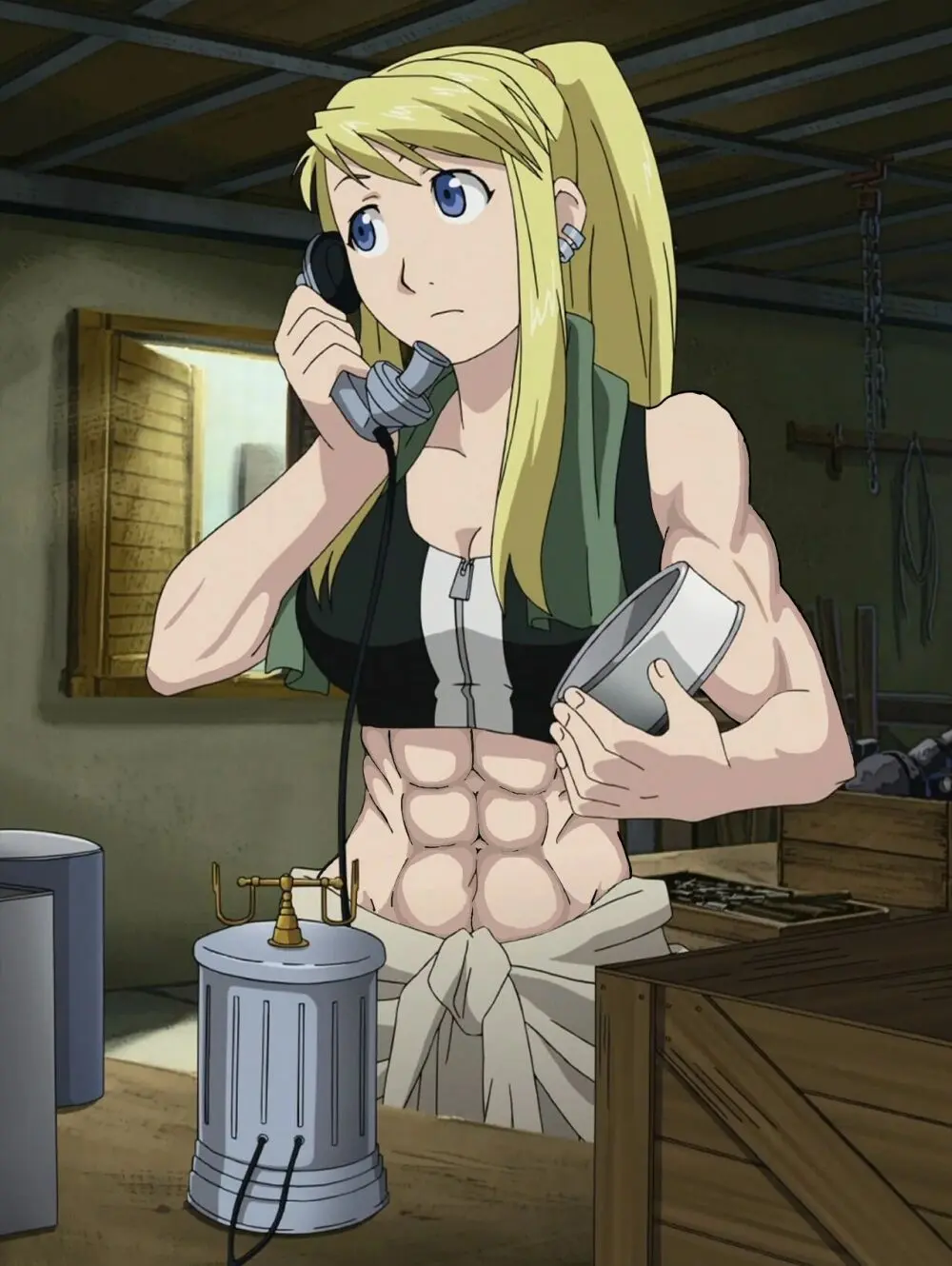 anime muscle girl collection Page.74