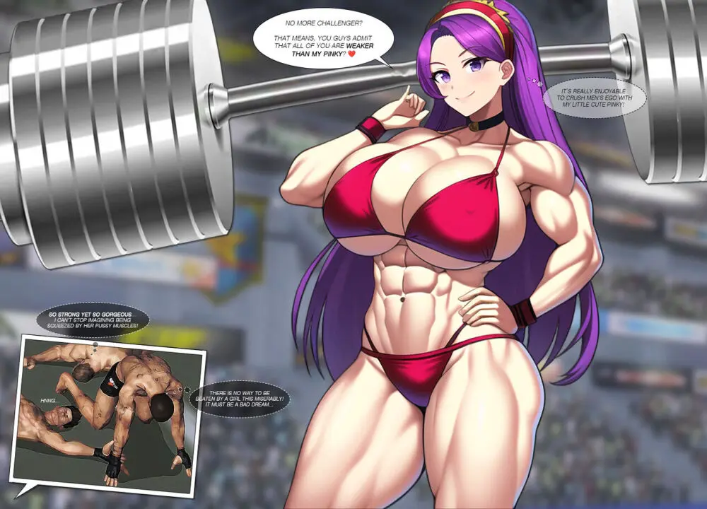 anime muscle girl collection Page.96