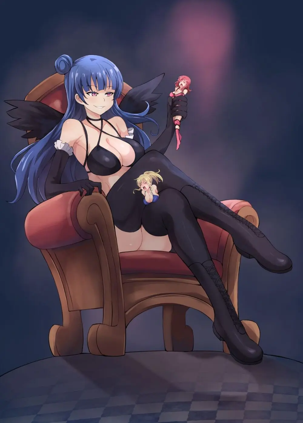 [Mist Night (Co_Ma) Love Squeeze! - Hell of Squeezed Pro Wrestling Page.30